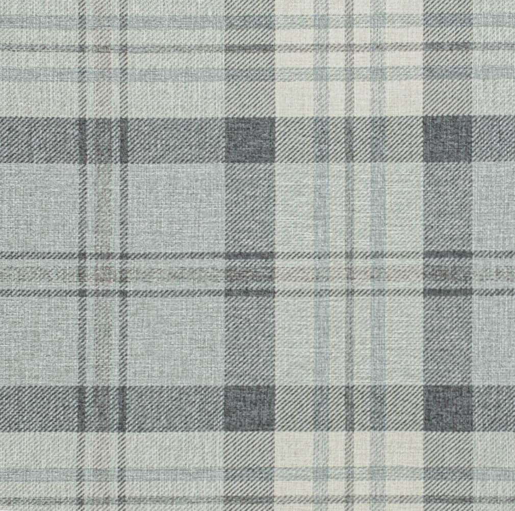 D3495 Plaid Tranquil Blue Charlotte Fabrics