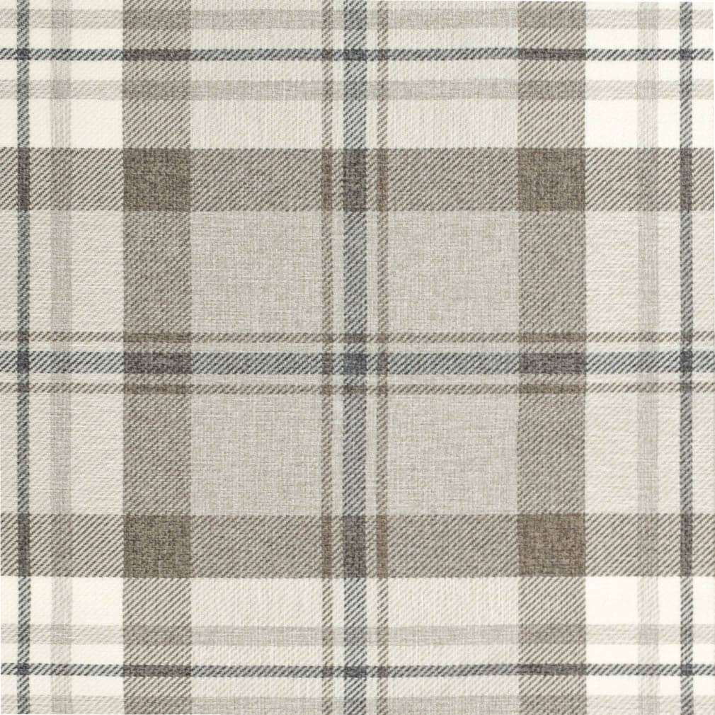 D3496 Plaid Driftwood Beige & Taupe,Brown Charlotte Fabrics