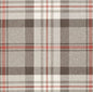D3497 Plaid Harvest Brown,Orange & Rust Charlotte Fabrics