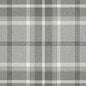D3498 Plaid Graphite Grey & Silver Charlotte Fabrics
