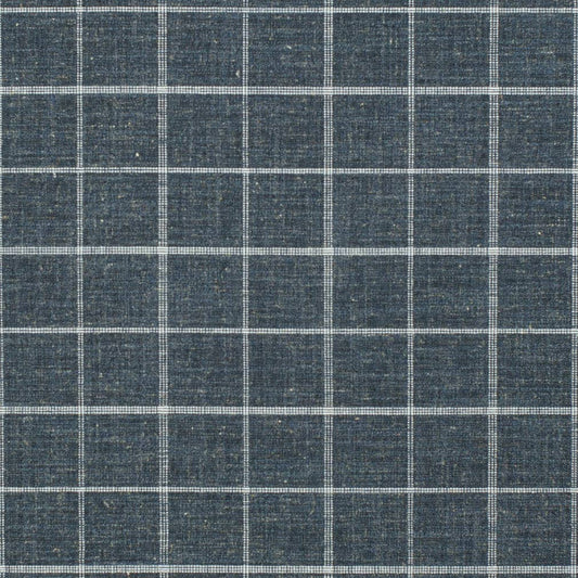 D3501 Plaid Midnight Blue Charlotte Fabrics