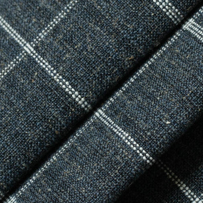 D3501 Plaid Midnight Blue Charlotte Fabrics