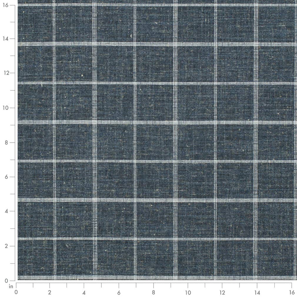 D3501 Plaid Midnight Blue Charlotte Fabrics