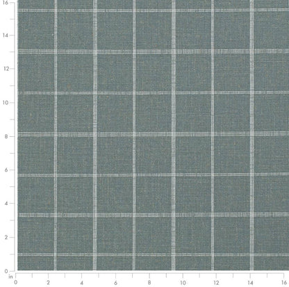 D3503 Plaid Aqua Aqua & Teal Charlotte Fabrics