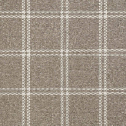 D3505 Plaid Burlap Beige & Taupe,Brown Charlotte Fabrics