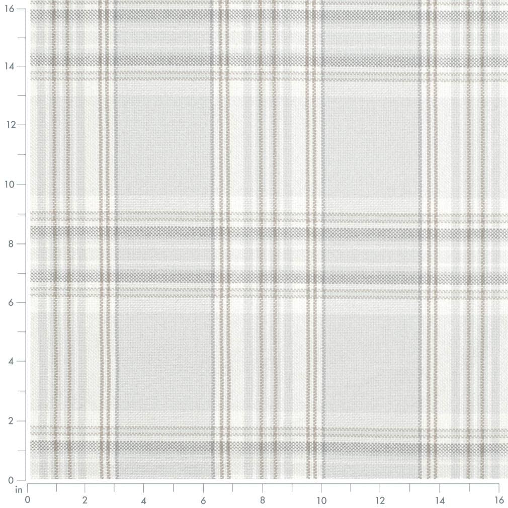 D3507 Plaid Powder Blue,Grey & Silver Charlotte Fabrics