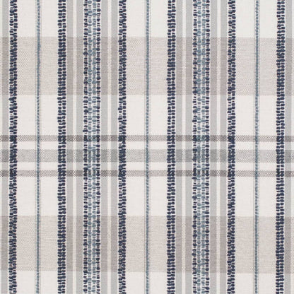 D3510 Plaid Admiral Blue Charlotte Fabrics