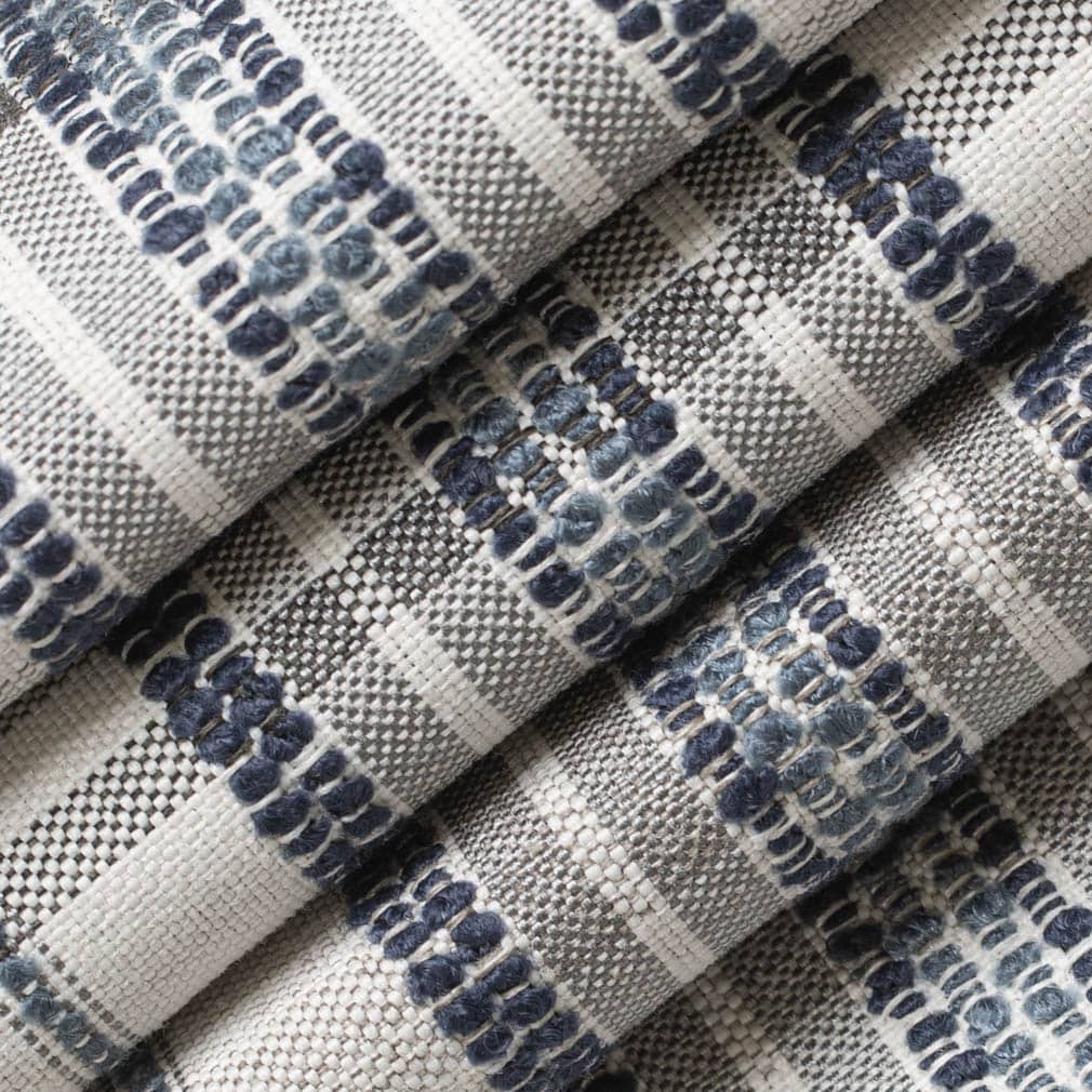 D3510 Plaid Admiral Blue Charlotte Fabrics