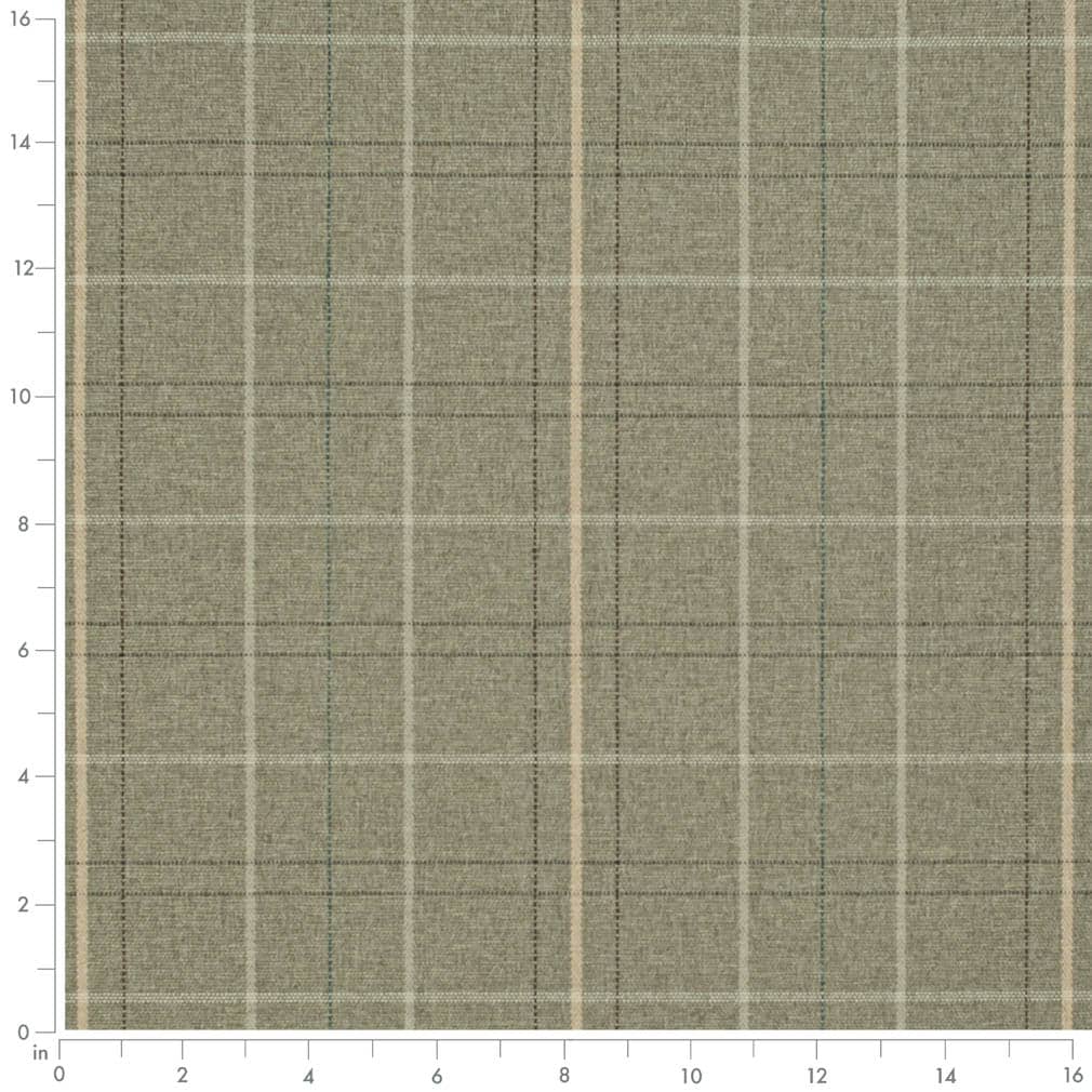 D3511 Plaid Cypress Green Charlotte Fabrics