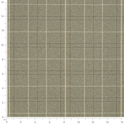 D3511 Plaid Cypress Green Charlotte Fabrics