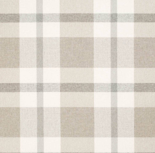 D3513 Plaid Beige Beige & Taupe Charlotte Fabrics