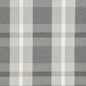 D3514 Plaid Carbon Grey & Silver Charlotte Fabrics