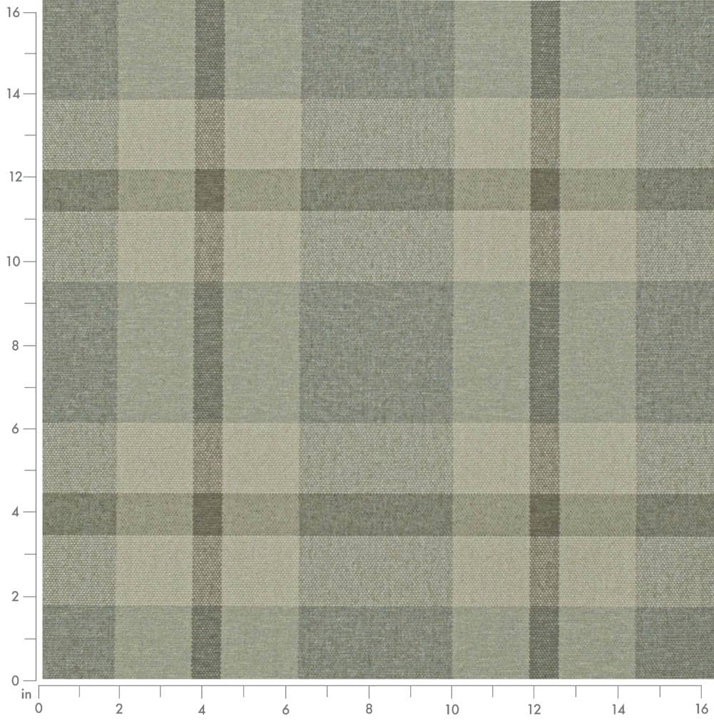 D3515 Plaid Sage Green Charlotte Fabrics