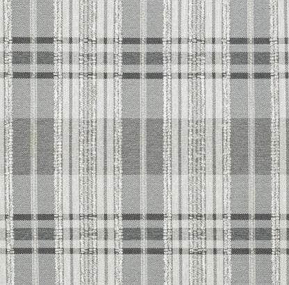 D3516 Plaid Pewter Grey & Silver Charlotte Fabrics