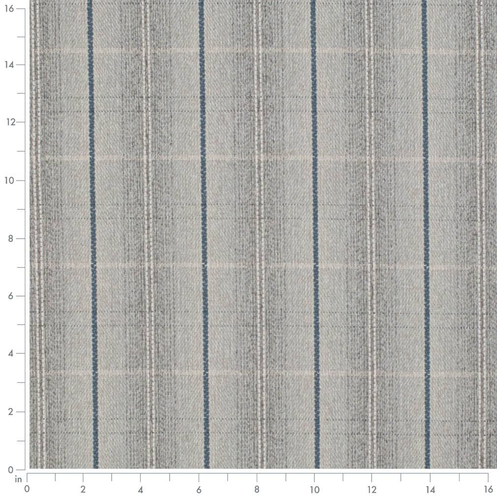 D3518 Plaid Slate Blue,Grey & Silver Charlotte Fabrics