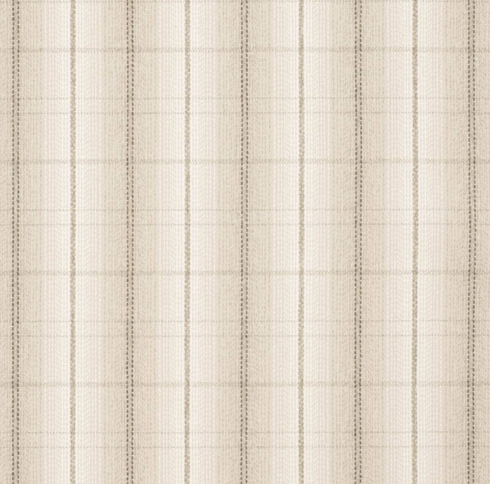 D3519 Plaid Taupe Beige & Taupe Charlotte Fabrics
