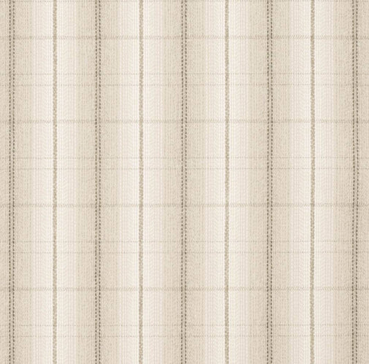 D3519 Plaid Taupe Beige & Taupe Charlotte Fabrics