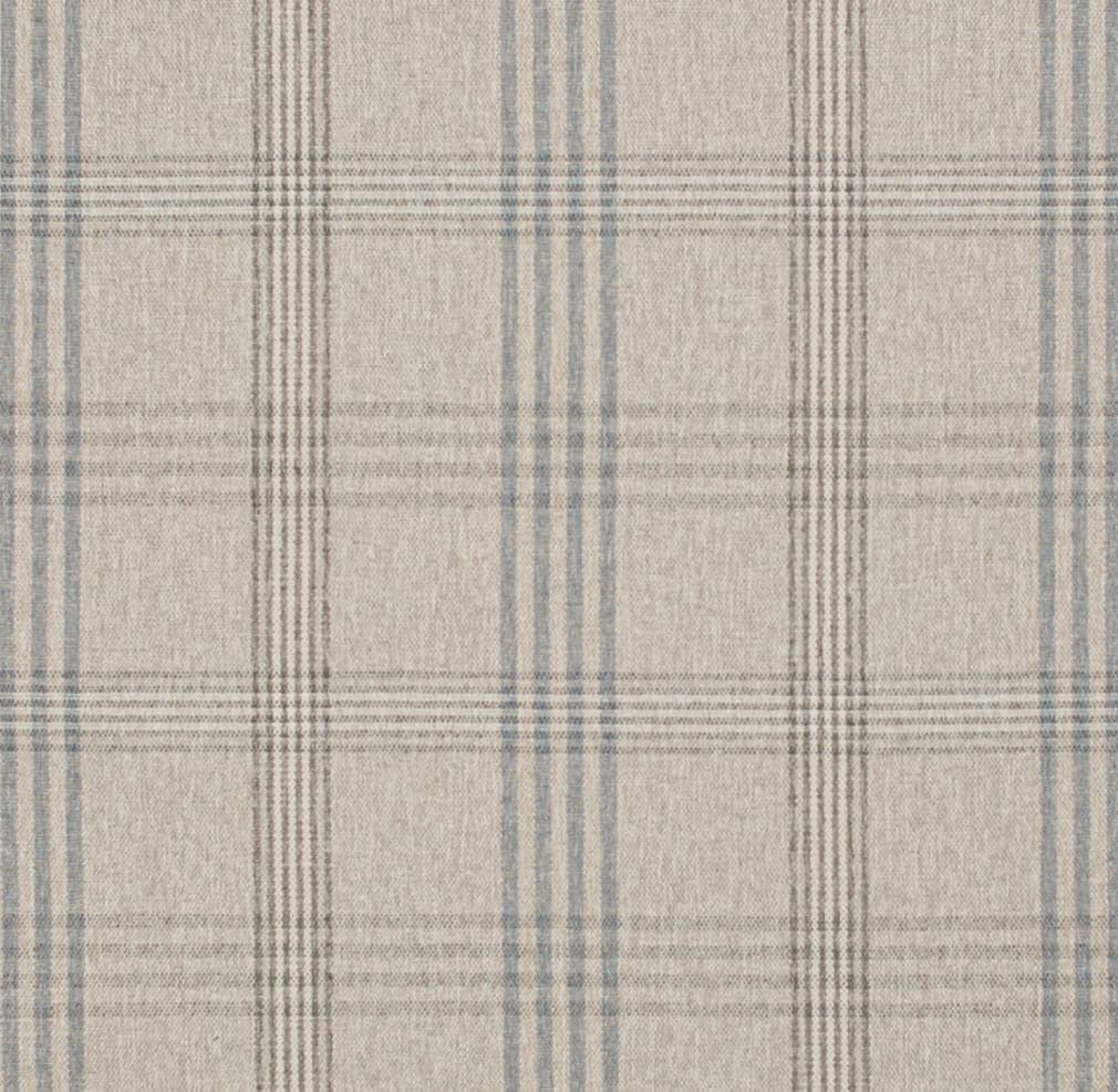 D3524 Plaid Rain Beige & Taupe,Blue Charlotte Fabrics