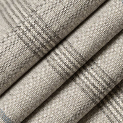 D3524 Plaid Rain Beige & Taupe,Blue Charlotte Fabrics