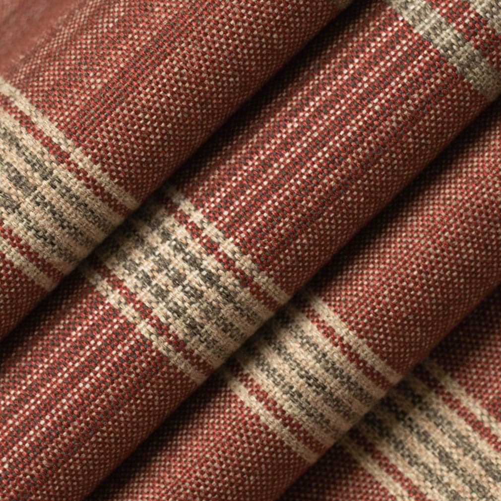 D3525 Plaid Brick Red & Burgundy Charlotte Fabrics