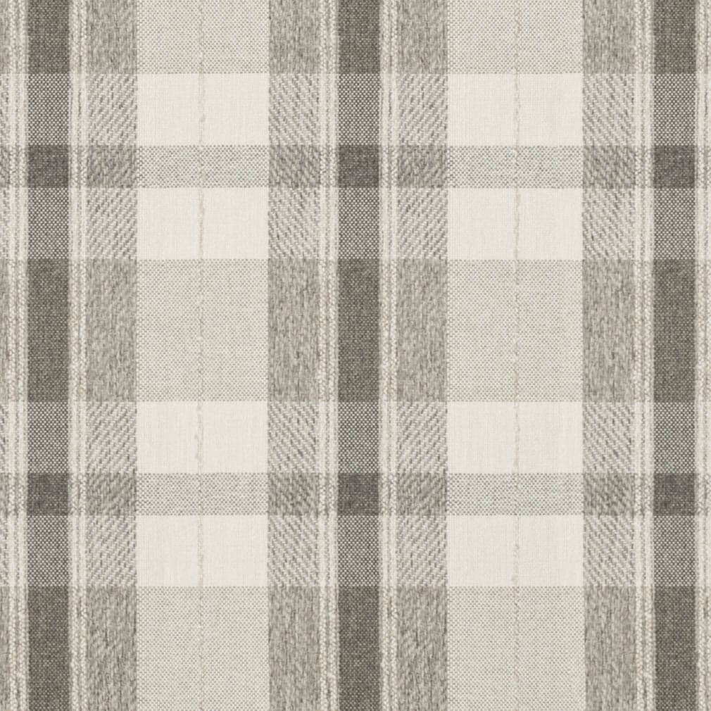 D3528 Plaid Mushroom Beige & Taupe,Brown,Grey & Silver Charlotte Fabrics