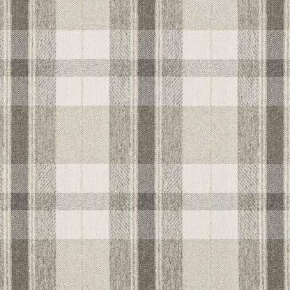 D3528 Plaid Mushroom Beige & Taupe,Brown,Grey & Silver Charlotte Fabrics