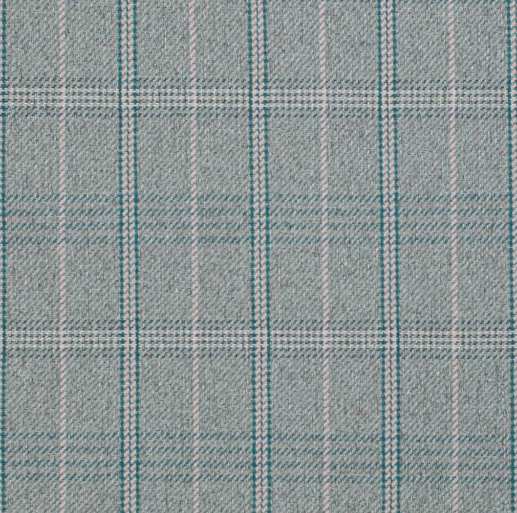 D3530 Plaid Ocean Aqua & Teal Charlotte Fabrics