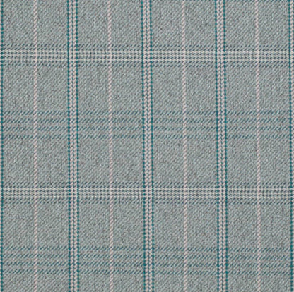 D3530 Plaid Ocean Aqua & Teal Charlotte Fabrics