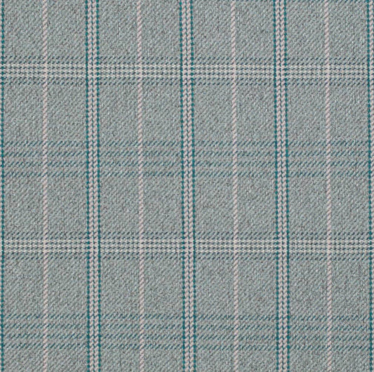 D3530 Plaid Ocean Aqua & Teal Charlotte Fabrics