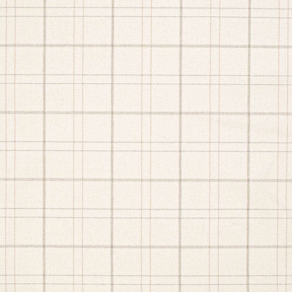 D3531 Plaid Fog Beige & Taupe,Grey & Silver Charlotte Fabrics