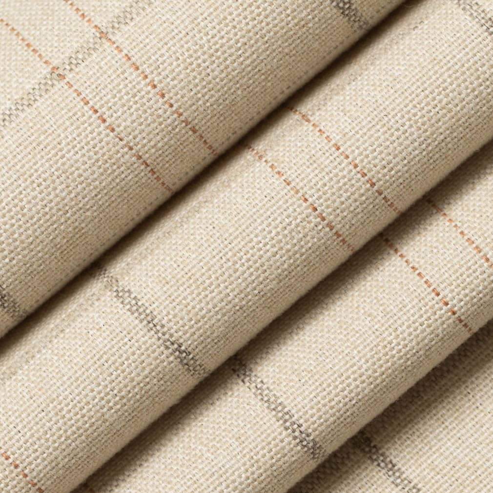 D3533 Plaid Wheat Beige & Taupe Charlotte Fabrics