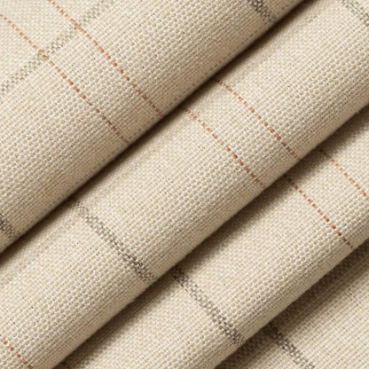 D3533 Plaid Wheat Beige & Taupe Charlotte Fabrics