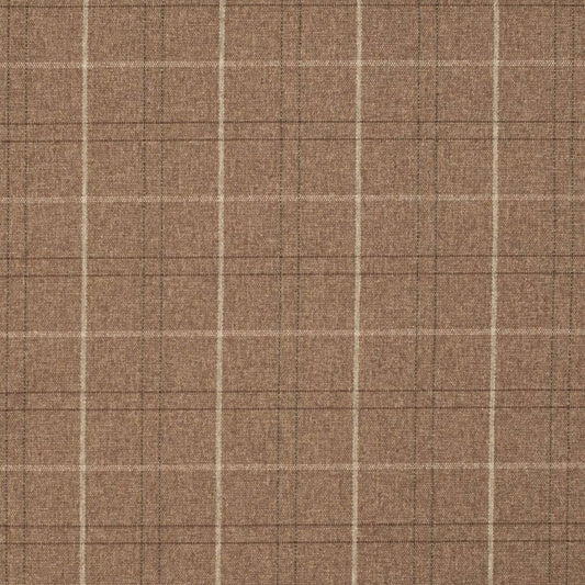 D3534 Plaid Adobe Brown,Orange & Rust Charlotte Fabrics