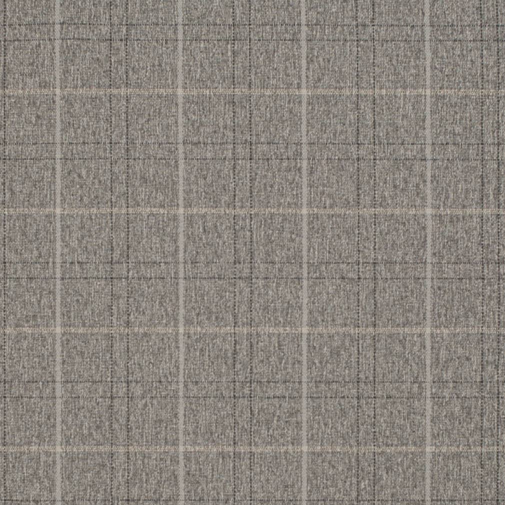 D3536 Plaid Flannel Grey & Silver Charlotte Fabrics