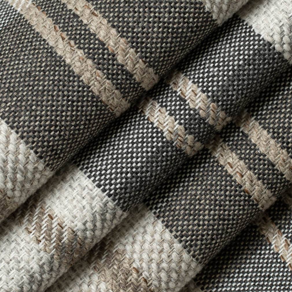 D3538 Plaid Black Black,Brown Charlotte Fabrics