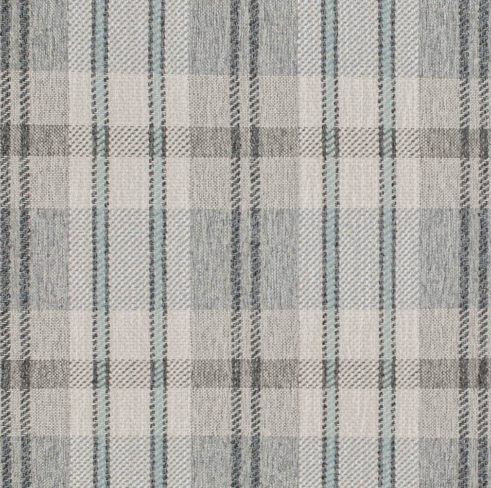 D3539 Plaid Storm Blue,Grey & Silver Charlotte Fabrics