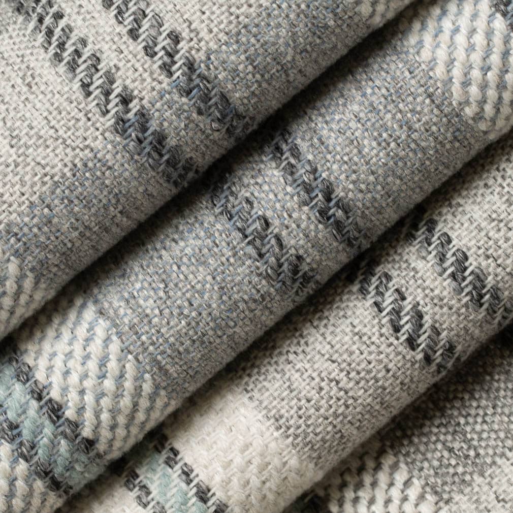D3539 Plaid Storm Blue,Grey & Silver Charlotte Fabrics
