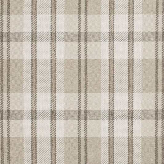 D3540 Plaid Latte Beige & Taupe,Brown Charlotte Fabrics
