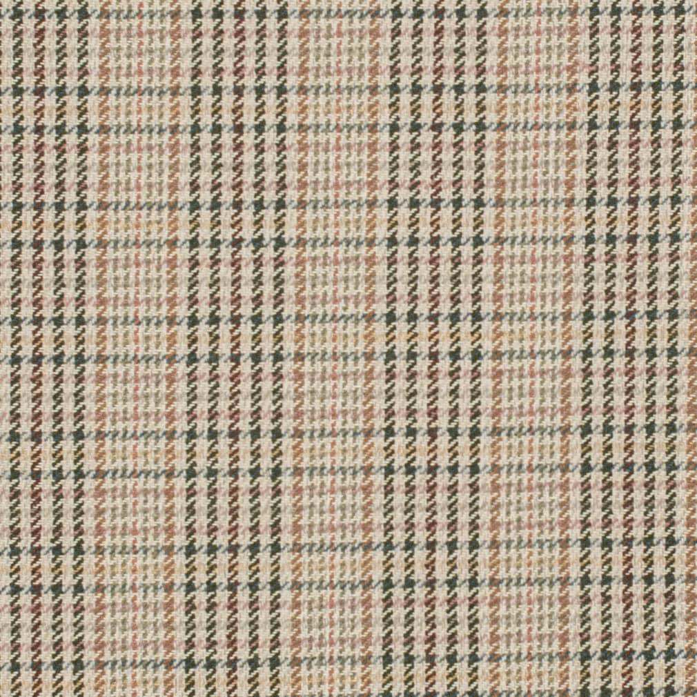 D3542 Check & Houndstooth,Plaid Rustic Green Charlotte Fabrics
