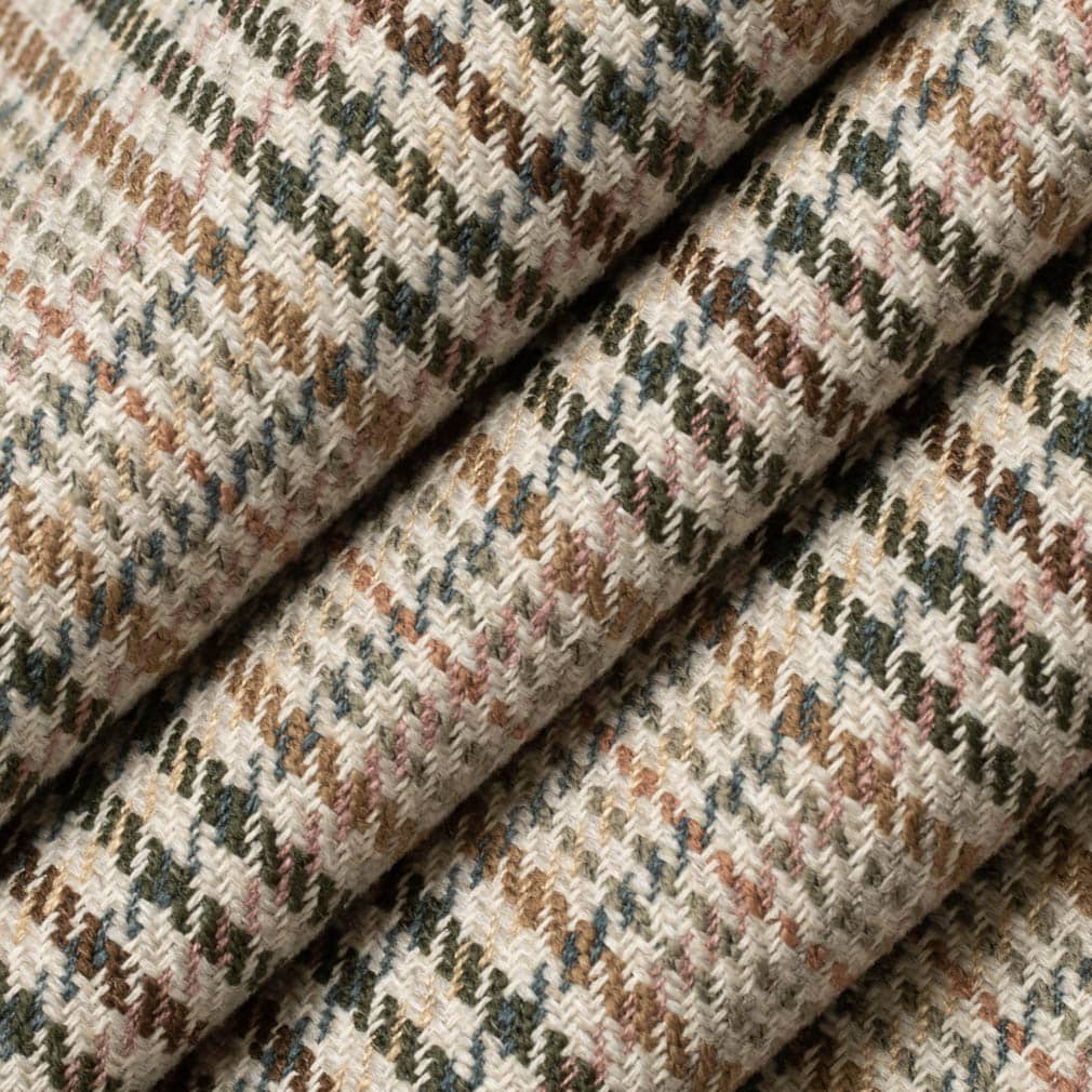 D3542 Check & Houndstooth,Plaid Rustic Green Charlotte Fabrics