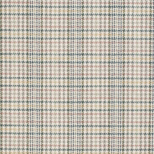 D3543 Check & Houndstooth,Plaid Garden Blue,Green Charlotte Fabrics