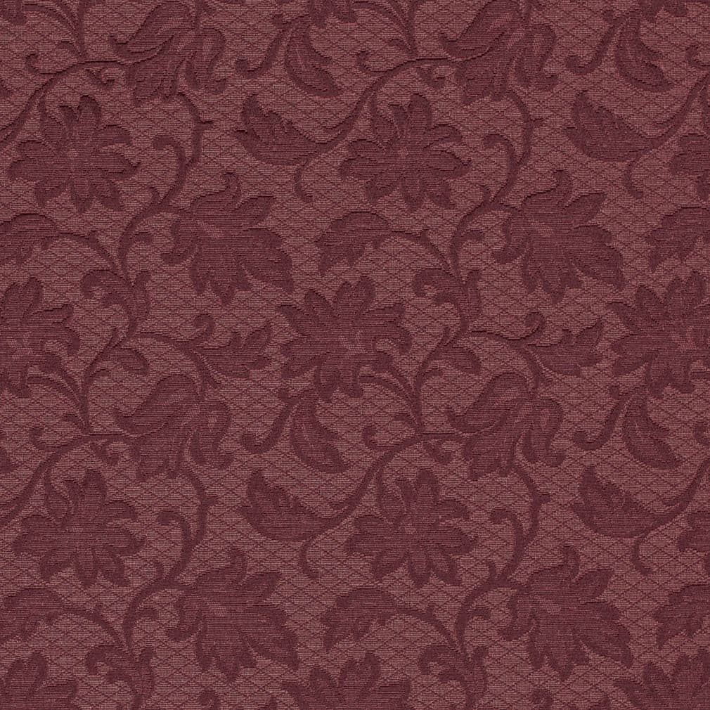 D3551 Floral,Leaves Merlot Floral Red & Burgundy Charlotte Fabrics