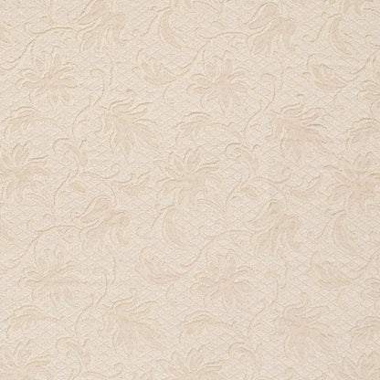 D3555 Floral,Leaves Pearl Floral White & Ivory Charlotte Fabrics