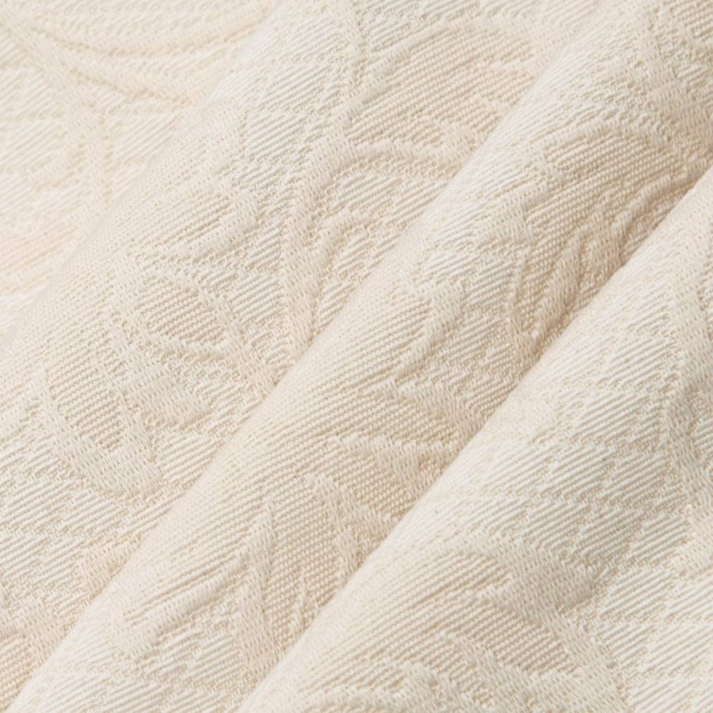 D3555 Floral,Leaves Pearl Floral White & Ivory Charlotte Fabrics
