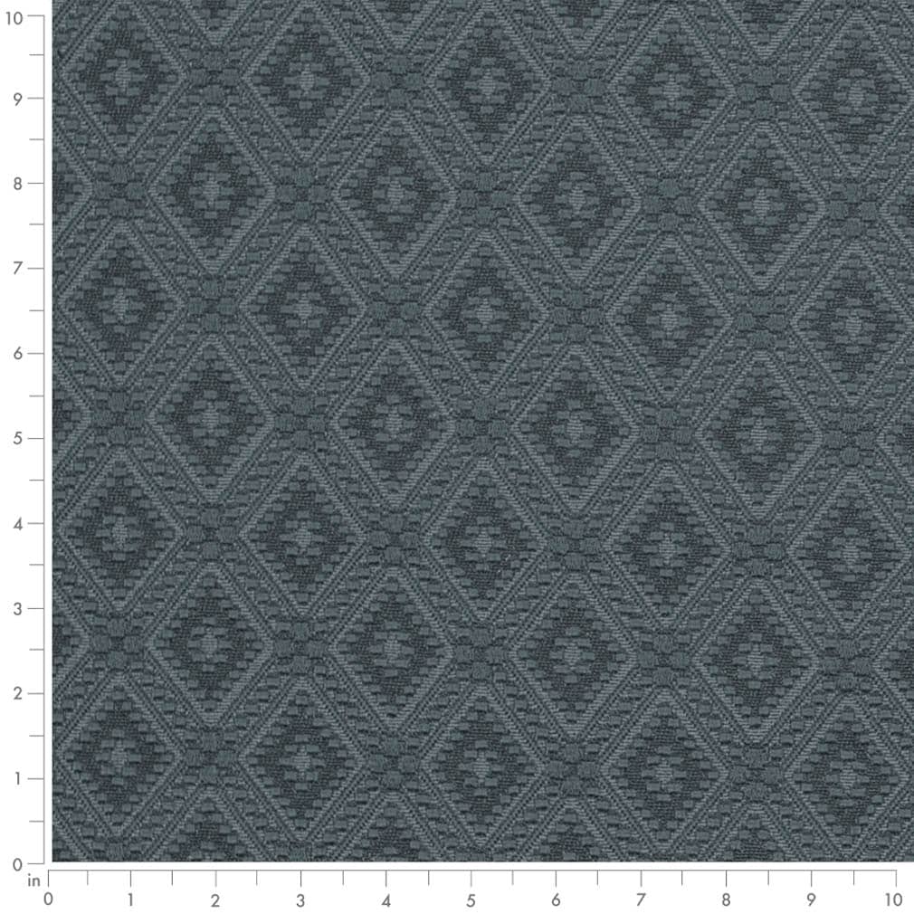 D3557 Abstract & Geometric,Diamonds Indigo Diamond Blue Charlotte Fabrics