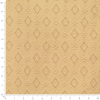 D3558 Abstract & Geometric,Diamonds Gold Diamond Gold & Yellow Charlotte Fabrics