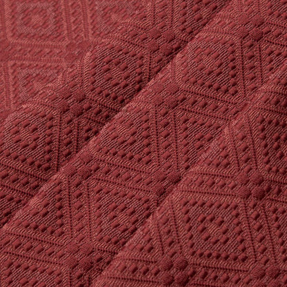 D3561 Abstract & Geometric,Diamonds Red Diamond Red & Burgundy Charlotte Fabrics