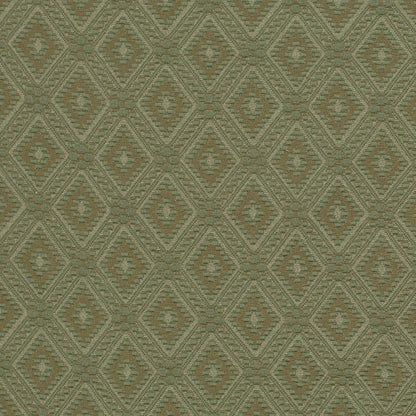 D3563 Abstract & Geometric,Diamonds Olive Diamond Green Charlotte Fabrics
