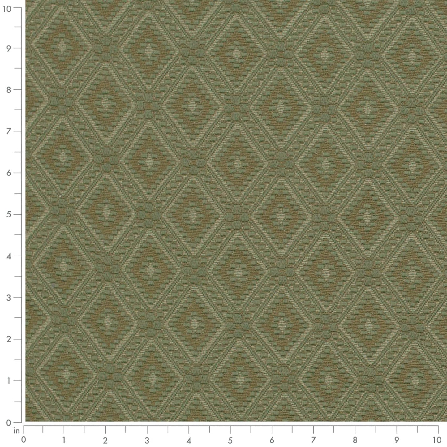 D3563 Abstract & Geometric,Diamonds Olive Diamond Green Charlotte Fabrics