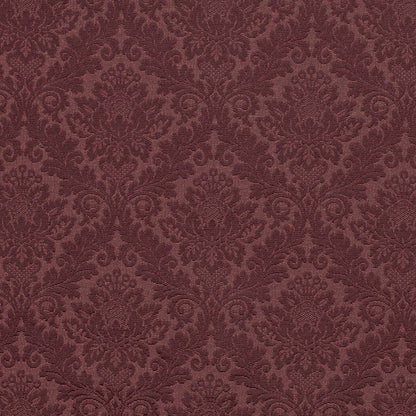 D3565 Damask Merlot Damask Red & Burgundy Charlotte Fabrics